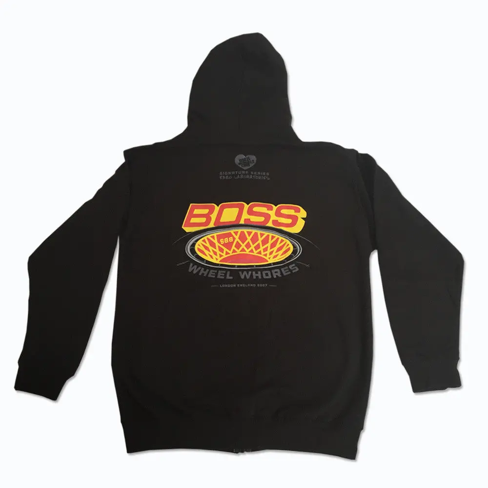 Like A Boss (Zip-Up Hoodie) Red/Yellow 1