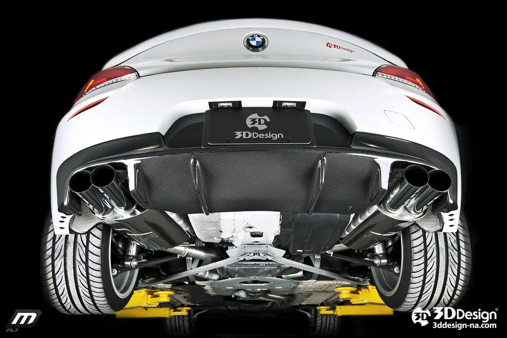 3D Design E89 Z4 M-Sport Carbon Rear Diffuser 1
