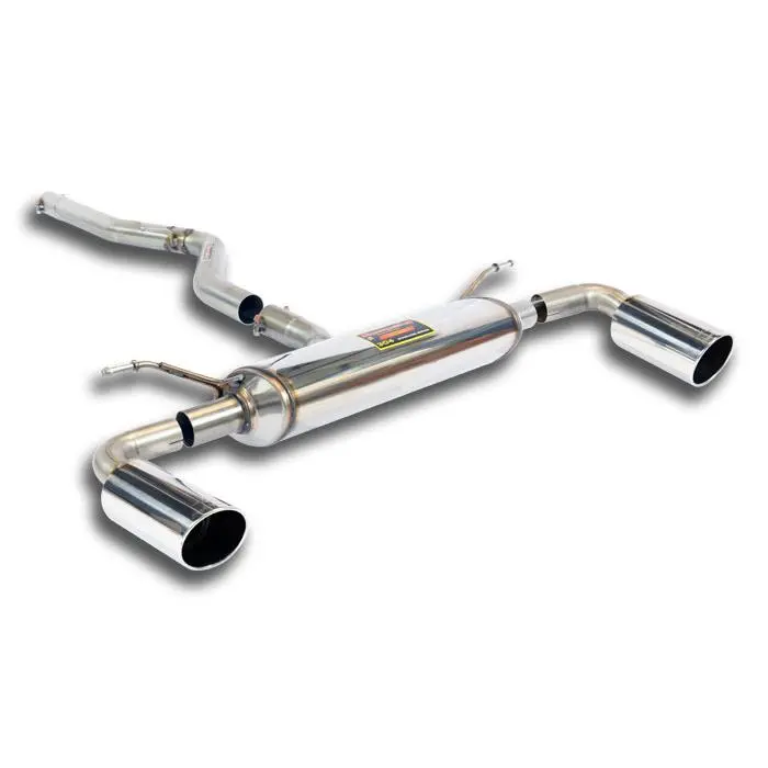 Supersprint Bmw F30 / F31 2012 -> 2015 Connecting Pipe + Rear Exhaust Right O100 - Left O100 1