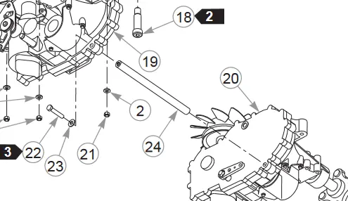 600987 Spacer Bar Ref 24 Big Dog 1