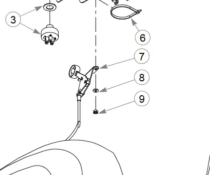 601803 Throttle Choke Assembly Ref 7 Big Dog 1