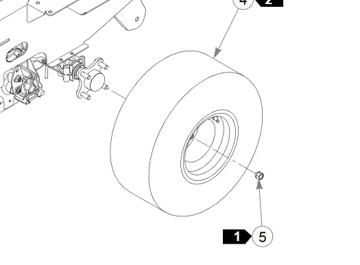 601810 Wheel/Tire Assembly Ref 4 Big Dog 1
