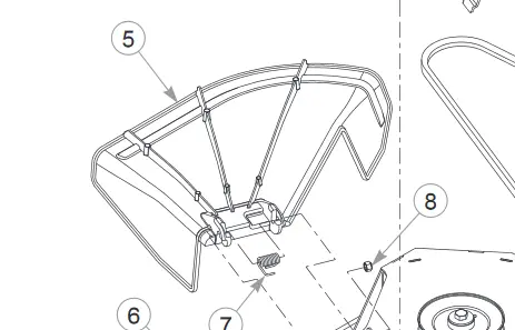604609 Discharge Chute Big Dog 1