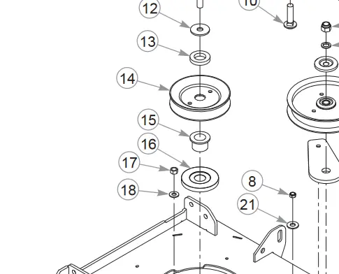 604665 Drive Pulley Ref 14 Big Dog 1