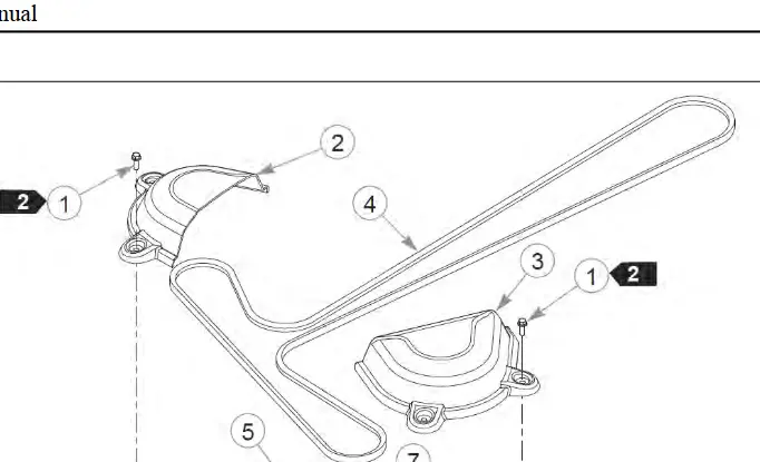605254 Pulley Cover Big Dog 1