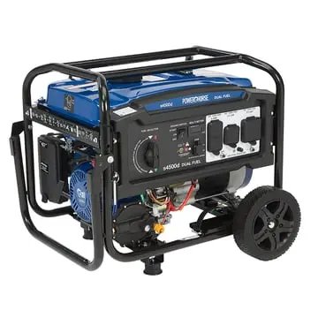 6075716 Portable Dual Fuel Generator, 4500 Watts Powerhorse 1