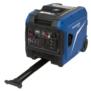 6075644 Powerhorse, Surge Watts 8000, Rated Watts 6000, Quiet Run 62Db, Dual Fuel Gasoline Or Propane Powerhorse 1