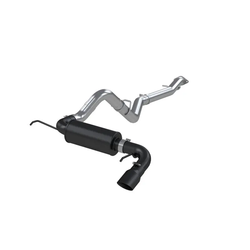 Mbrp 2021+ Ford Bronco 2.3L/2.7L Ecoboost 3In Black Aluminized Catback Exhaust 1