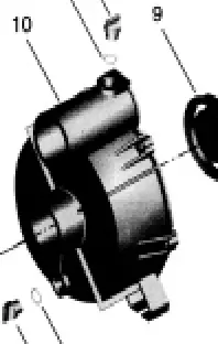 61-110 Pump Outer Housing Ref 10 Yamakoyo 1