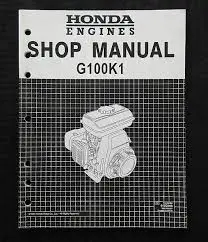 61Zg000 Service Manual G100k1 Honda Wh3 1
