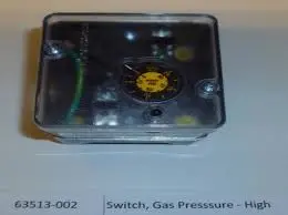 63513-002 Switch, Gas Low Pressure Wayne 1