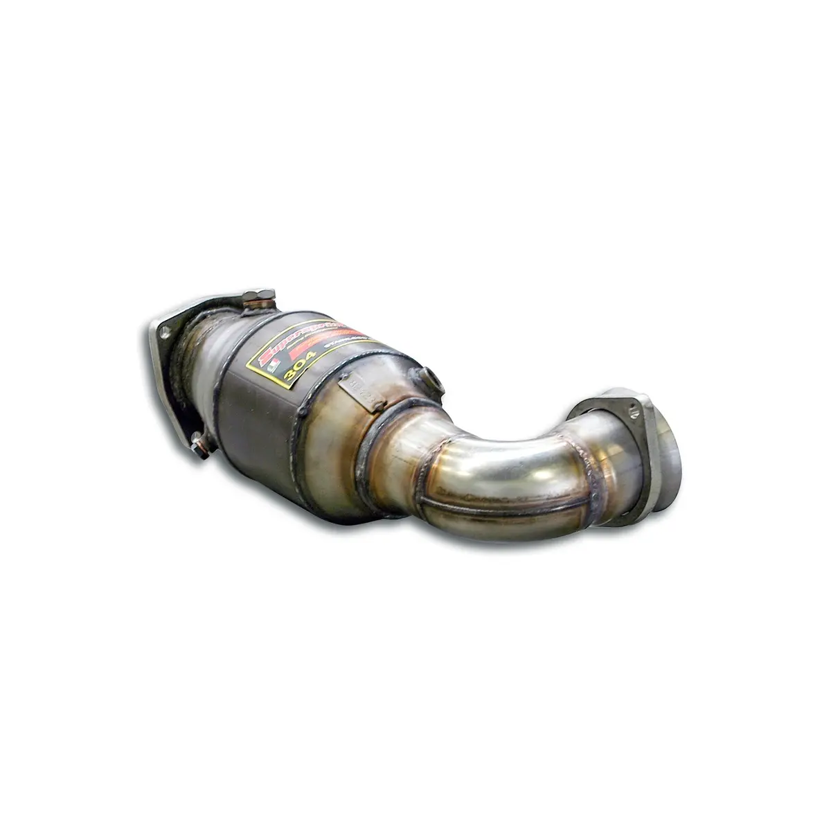 Supersprint Porsche 911 (997.1 Series Turbo) Front Catalytic Converter Left 1