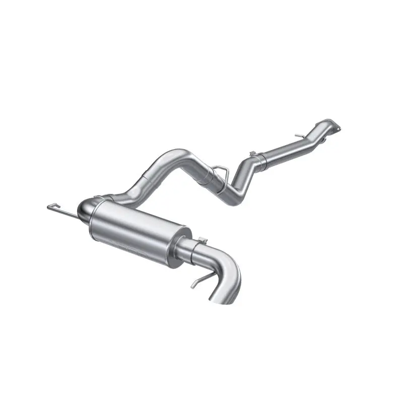 Mbrp 21-Up Ford Bronco 2.3/2.7L Ecoboost 2/4Dr T304 Aluminized Steel High Clearance Cat-Back Exhaust 1