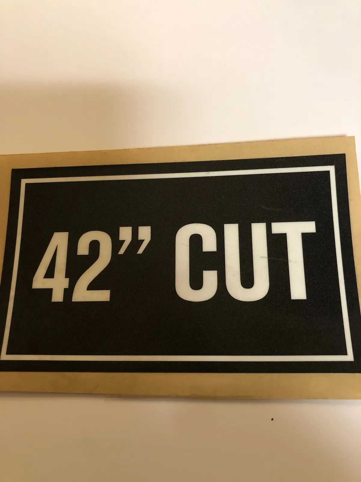 65407 Decal - 42 Inch Cut Dixie Chopper W3 1