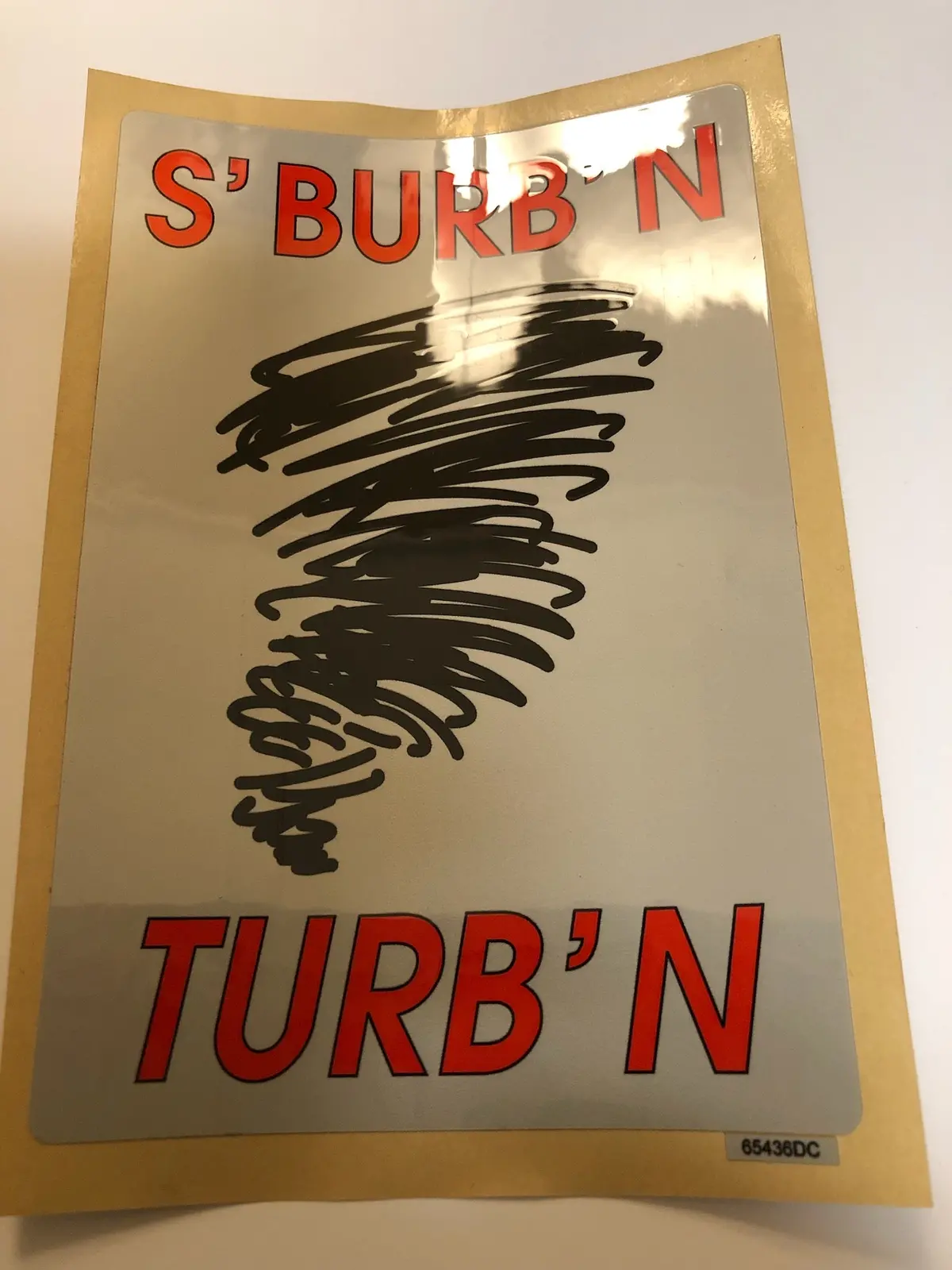 65436 Decal - Suburban Turban Dixie Chopper W3 1