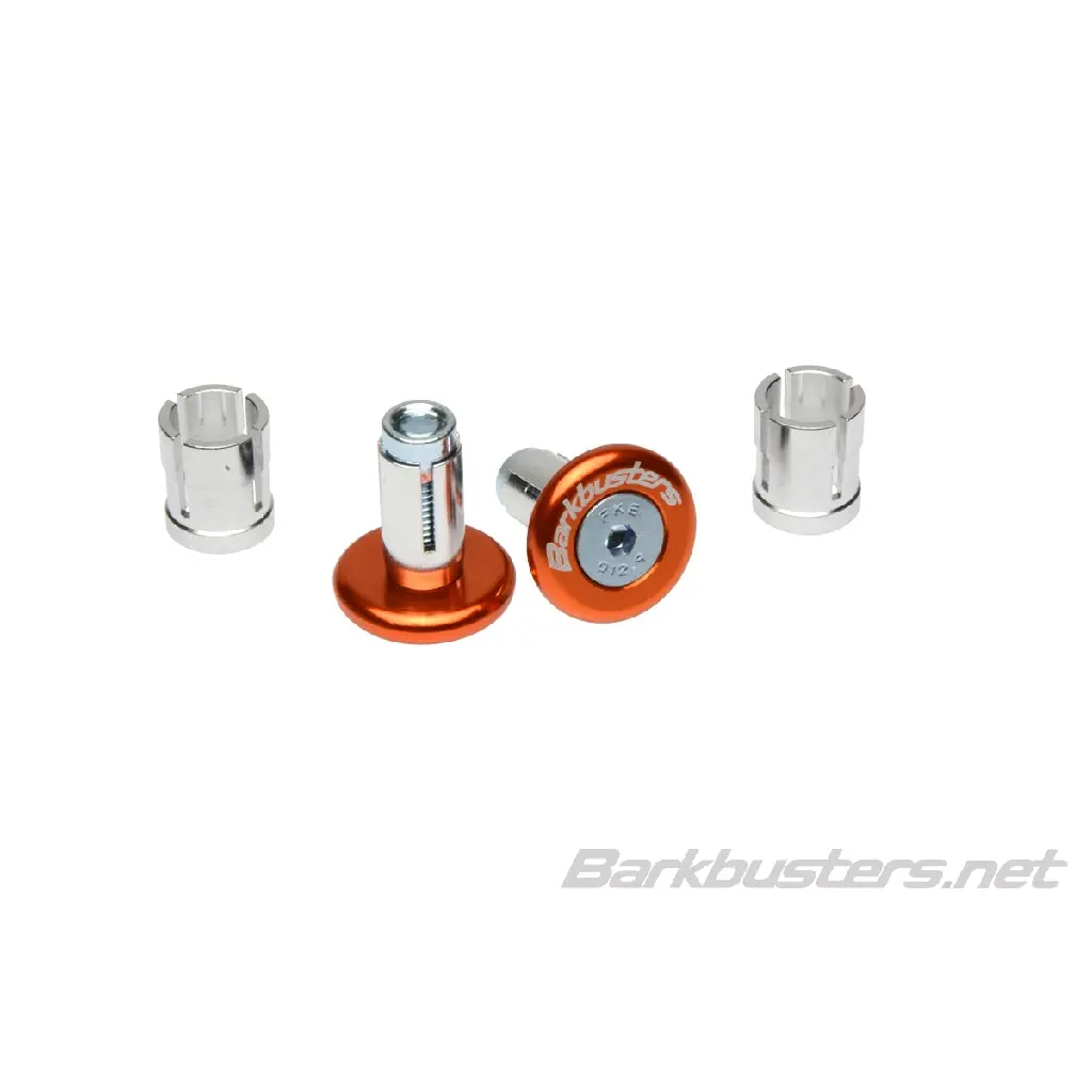 Barkbusters Bar End Grip Protectors (Orange) 14Mm & 18Mm Internal Fittings (B-045-Or) 1