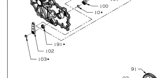 71958  Kit, Brake Arm Left Ref 102 Hand Hydrogear Bx1/Wh3 1