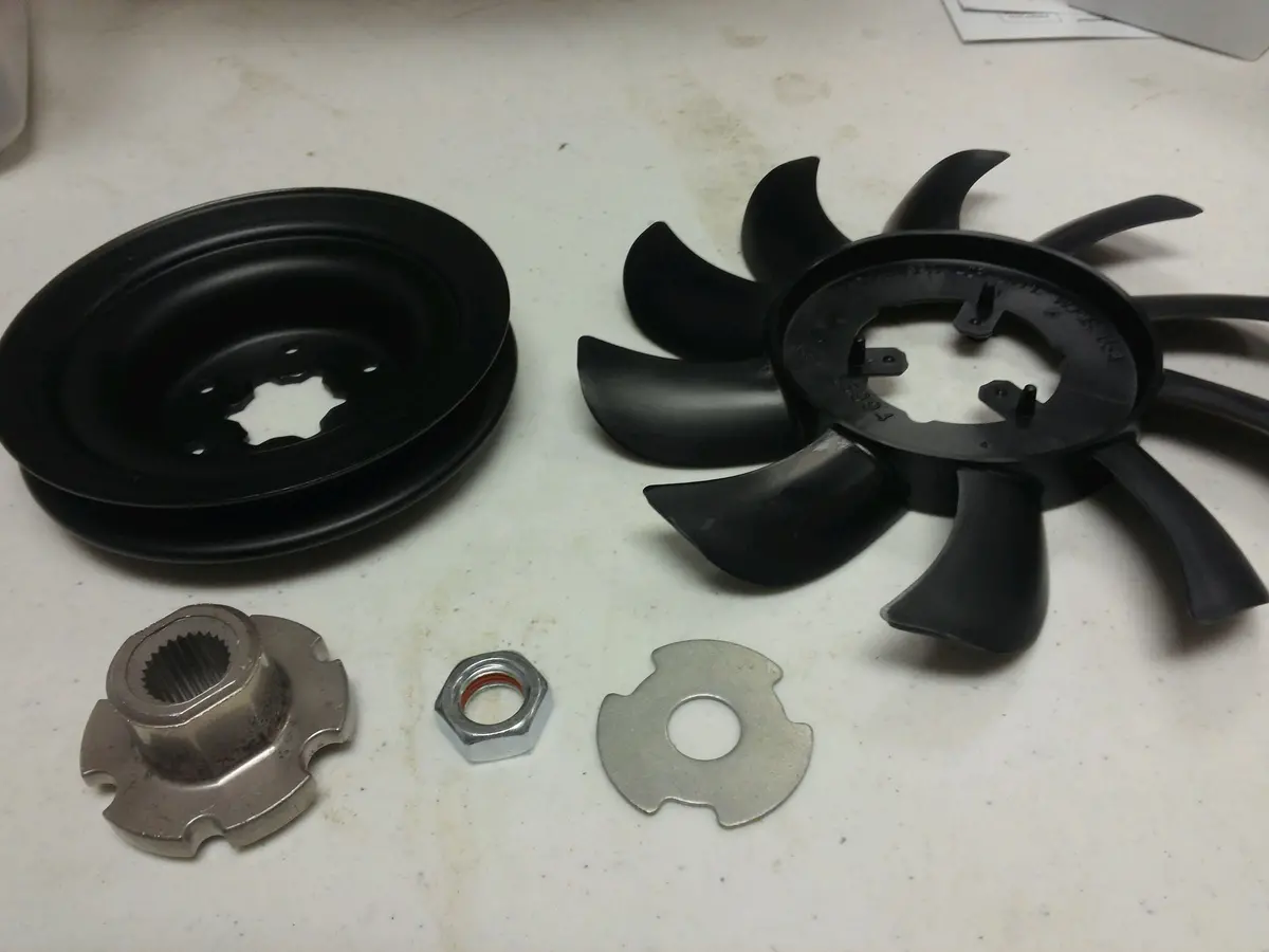 602094 Fan Kit For Big Dog And Hustler 1