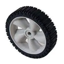 734-1988  Wheel 7" Gray Spoke  Mtd 1