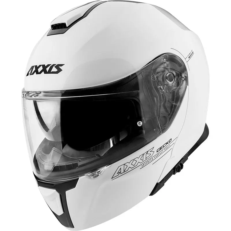 Axxis Helmet Gecko Solid (A0 White) 1