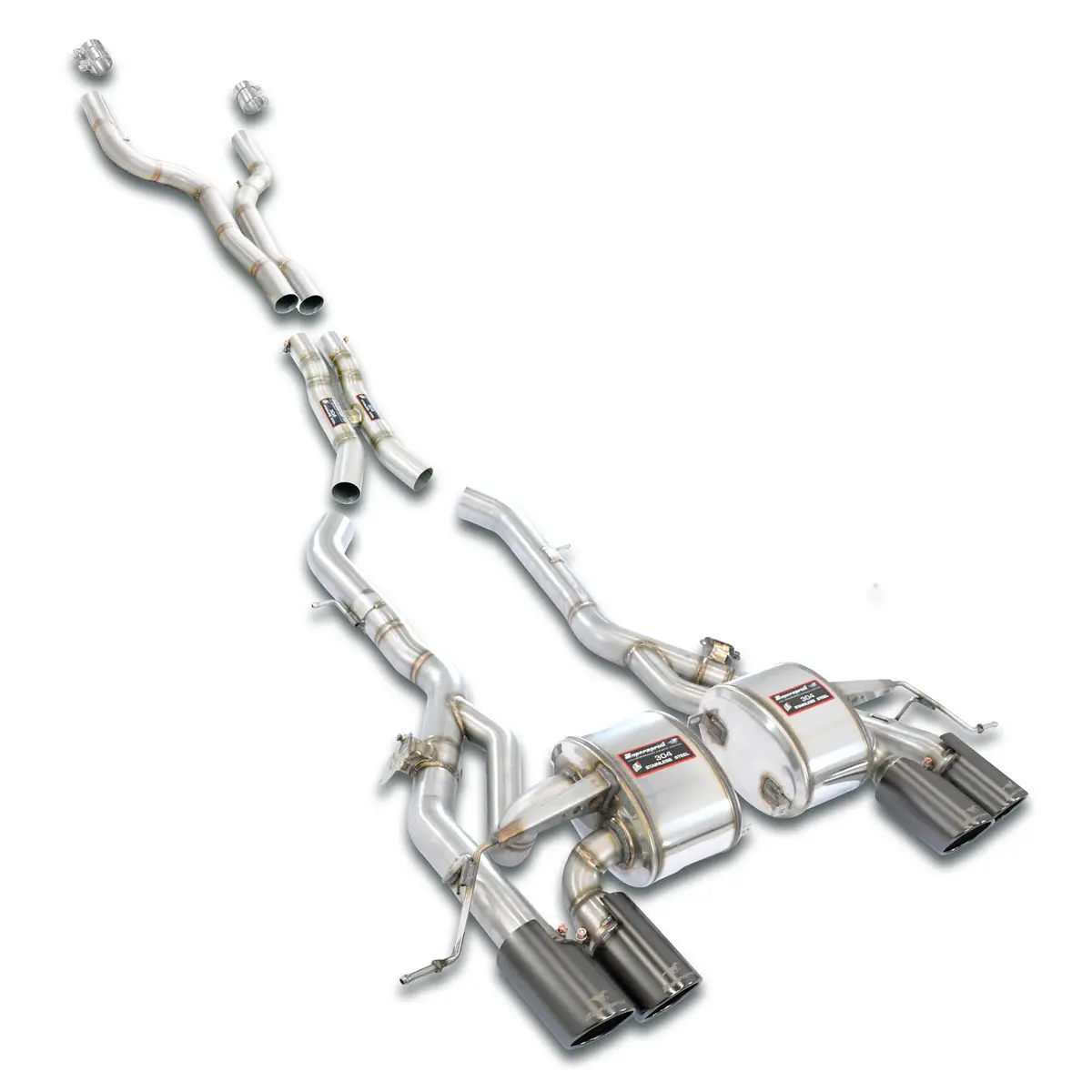 Supersprint Bmw G8x M3 / M4 Resonator Deleting Package - Complete 1