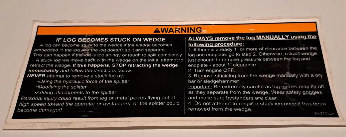 777889 Ns Decal - Stuck Log Northstar Nsfm6 1