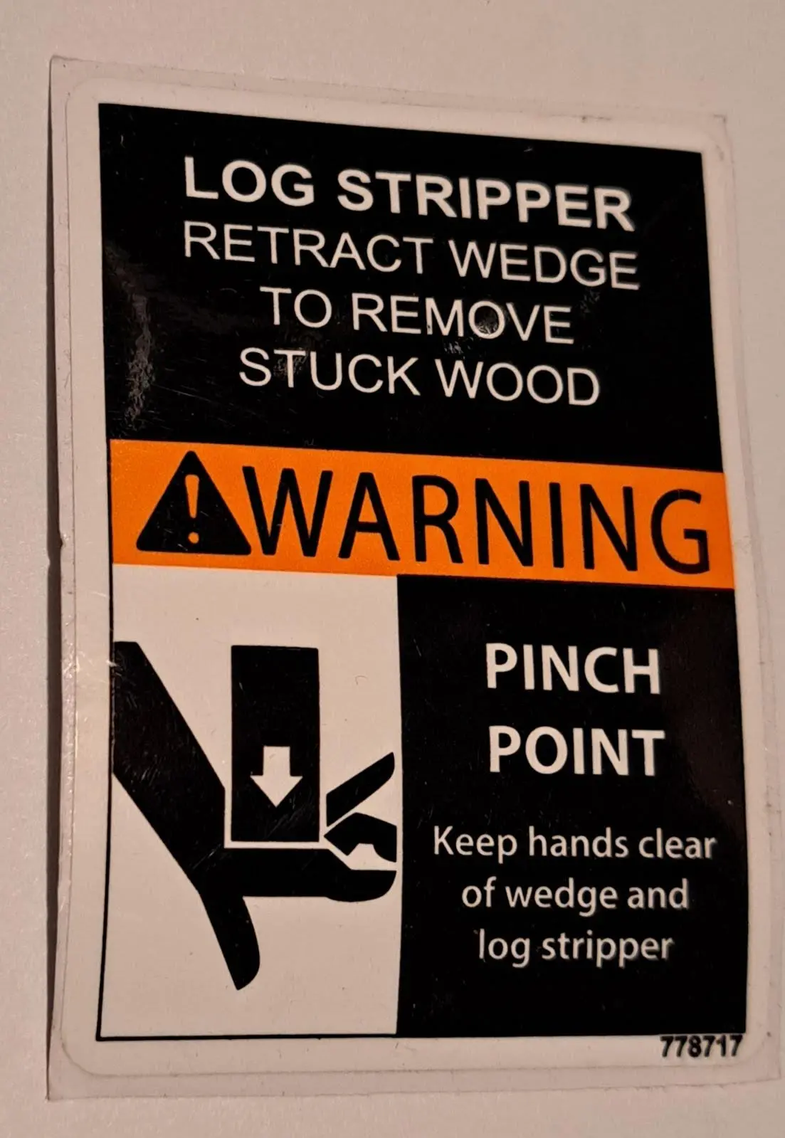 778717 Ns Decal - Log Stripper Northstar Nsfm6 1