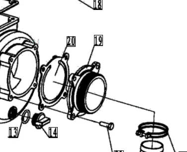 782667 Inlet Flange 4" Northstar Sfi 1