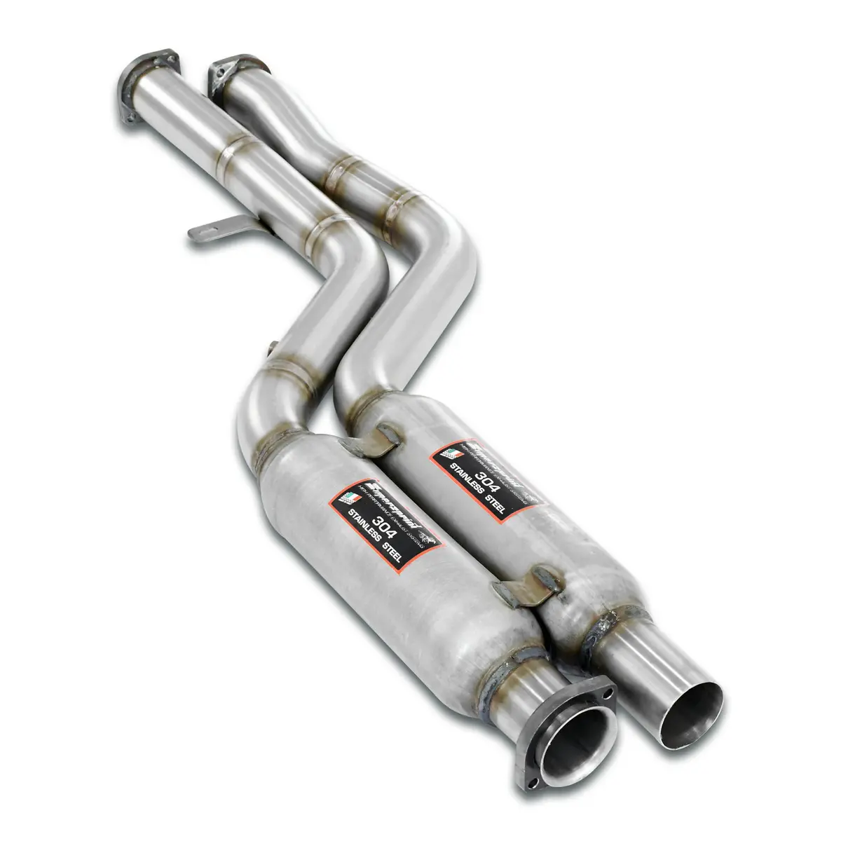 Supersprint Bmw E34 M5 Front Exhaust - Resonated 1