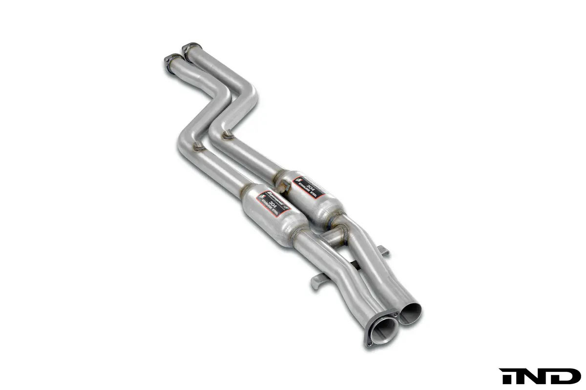 Supersprint E36 M3 Euro Stainless Center H-Pipe - Resonated 1