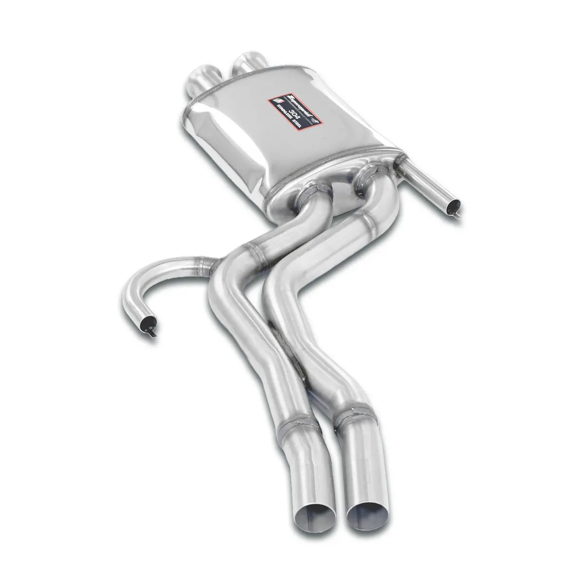 Supersprint E32 740I E34 530I / 540I Stainless Center Pipe - Resonated 1