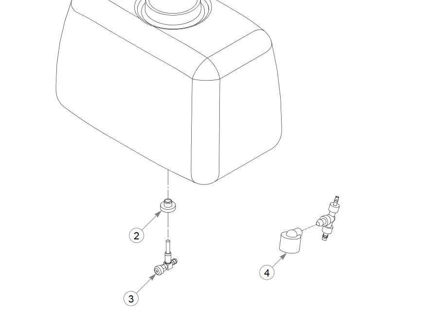 603161 Vacuum Breaker Filter Ref 4 Big Dog/Hustler 1