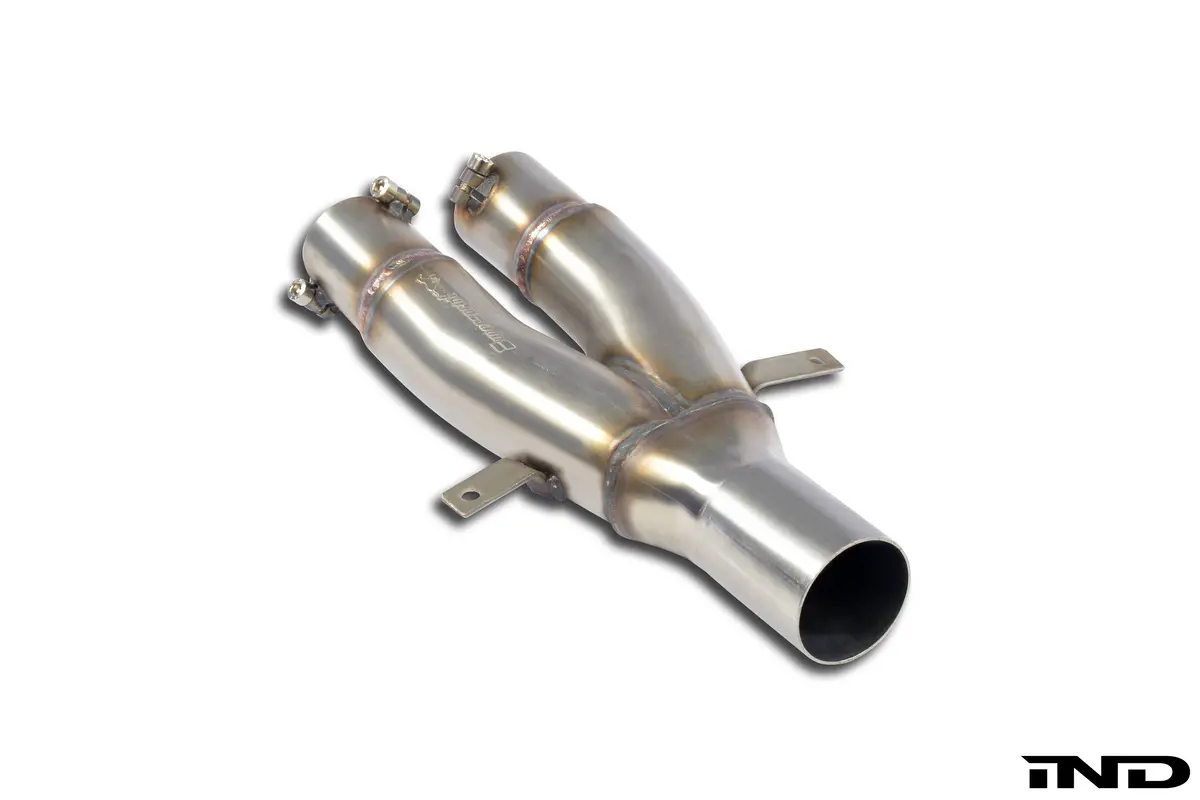 Supersprint E39 540I Stainless Front Connecting Pipe Set 1