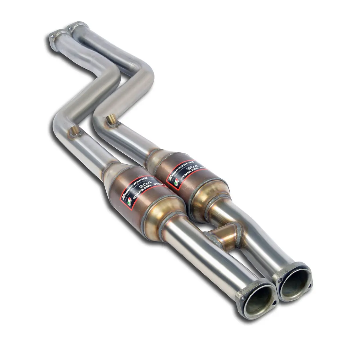 Supersprint Bmw 3 Series E36 Front Exhaust "H-Pipe" With  Metallic Catalytic Converter Right + Left 1