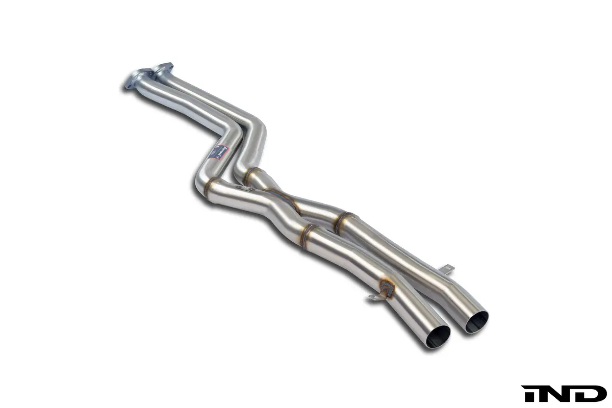 Supersprint E46 3-Series Stainless Center X-Pipe 1
