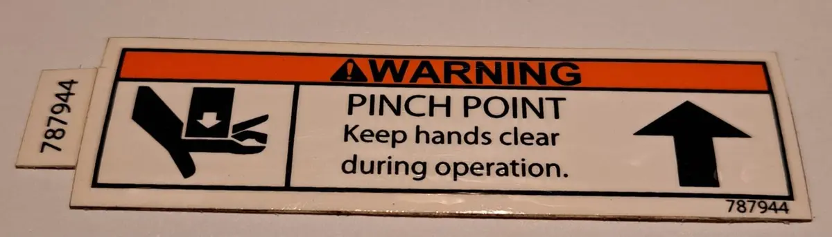 787944 Ns Decal - Pinch Point Northstar Nsfm6 1