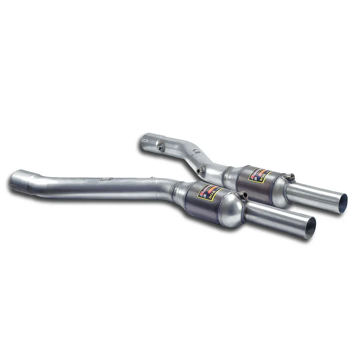 Supersprint Bmw E60 / E61 Front Exhaust Right - Left With Metallic Catalytic Converter 1