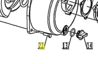 788865 Pump Body Bolt Ref 22 2 Inch Pump Northstar 1