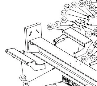 790562 Log Cradle Northstar Su-1-1/W5 1