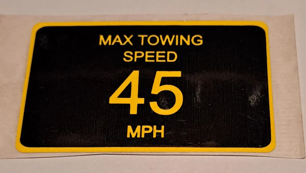 791123 Ns Decal - 45 Mph Northstar Nsfm6 1