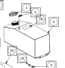 791575 Fuel Tank Assembly (Gas) Ref 5 Northstar 1
