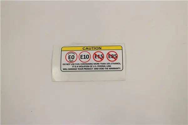 795124 Ns Decal - E85 Caution Northstar 1