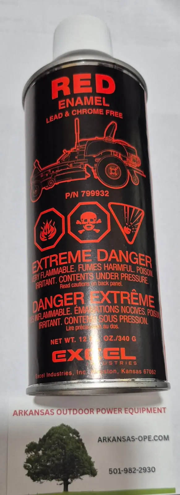 799932 Red Spray Paint 12 Ounce Can Big Dog Call Us To Order. Limited To 2 Cans Per Shipment. 1