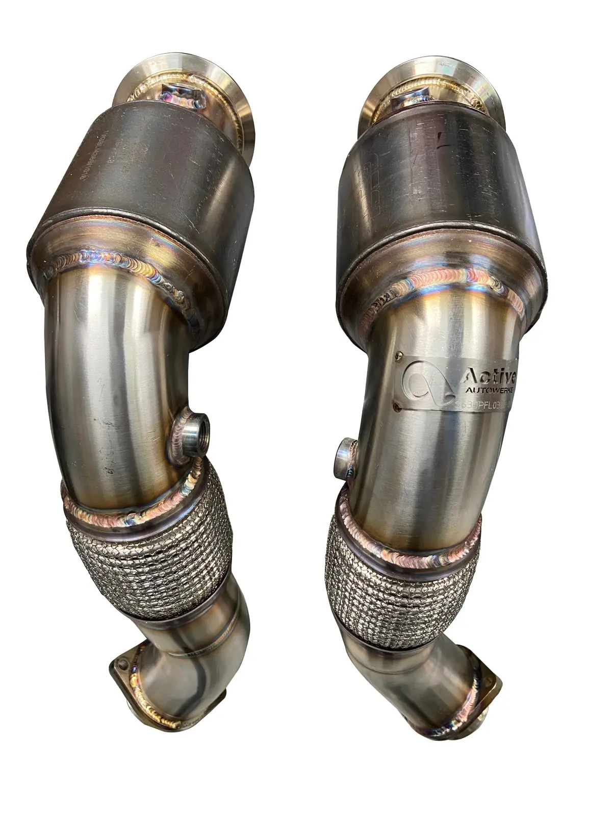 Active Autowerke S63 Aflow F10 Catted Downpipes | V8 Bmw M5 M6 1