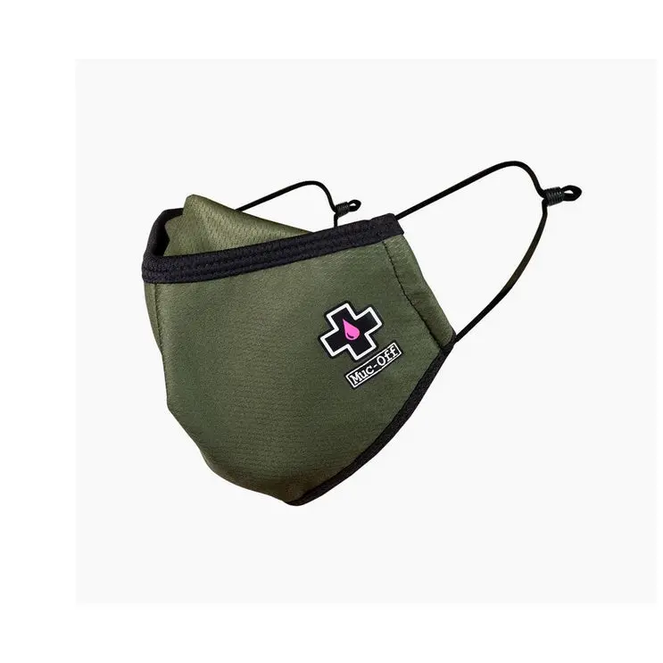 Muc Off Reusable Face Mask (Green) (Large) 1
