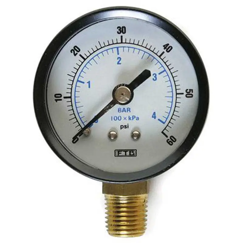 348552 Burner Gauge 0-60 Psi Pw Sm 1