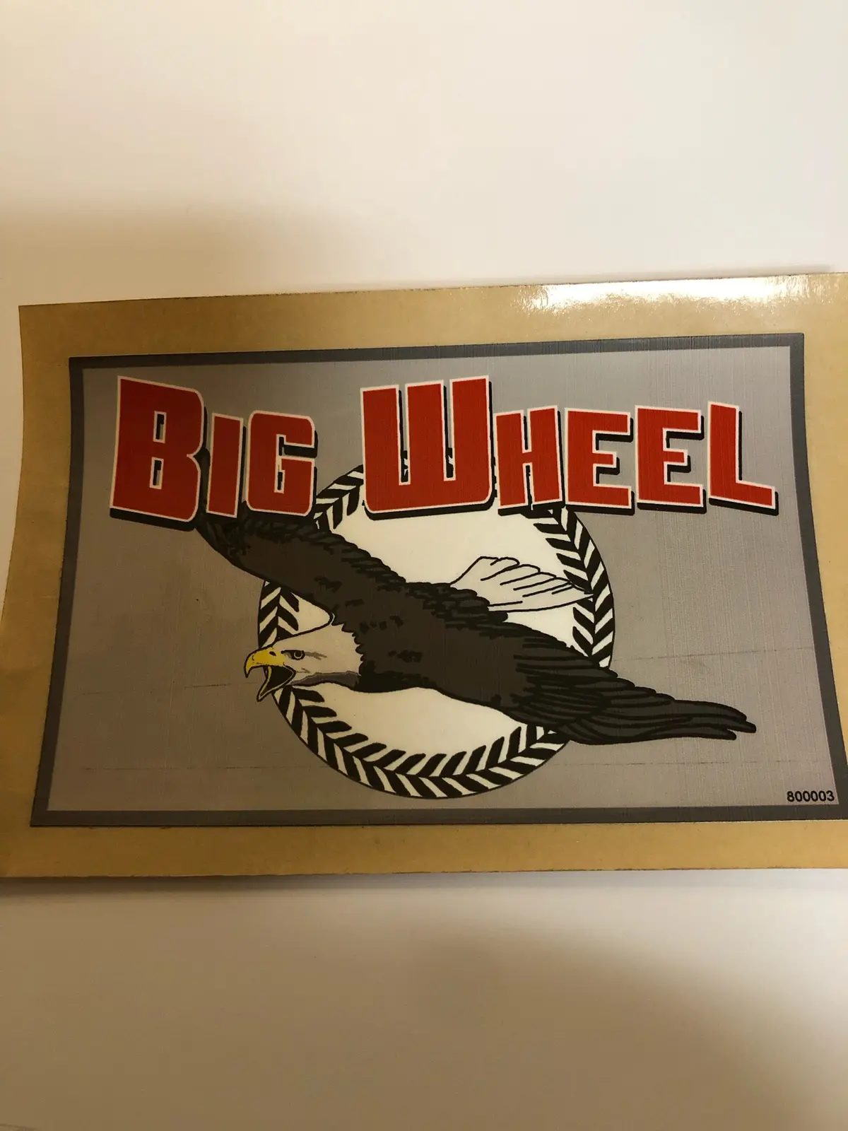 800003 Big Wheel Decal Dixie Chopper W3 1