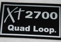 800021   Xt2700 Quad Loop Decal    Dixie Chopper Wh2 1