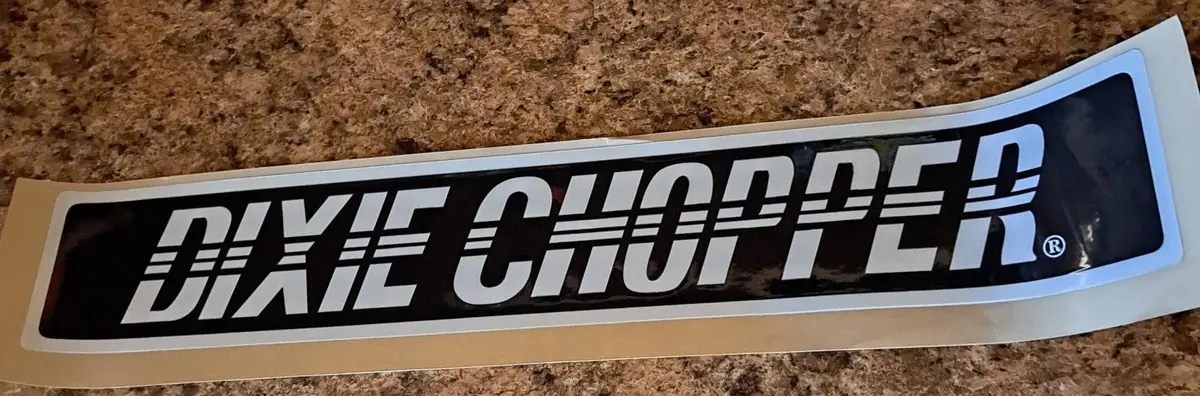 800035 Decal - Floor Pan F/Se Dixie Chopper Fcbd 1