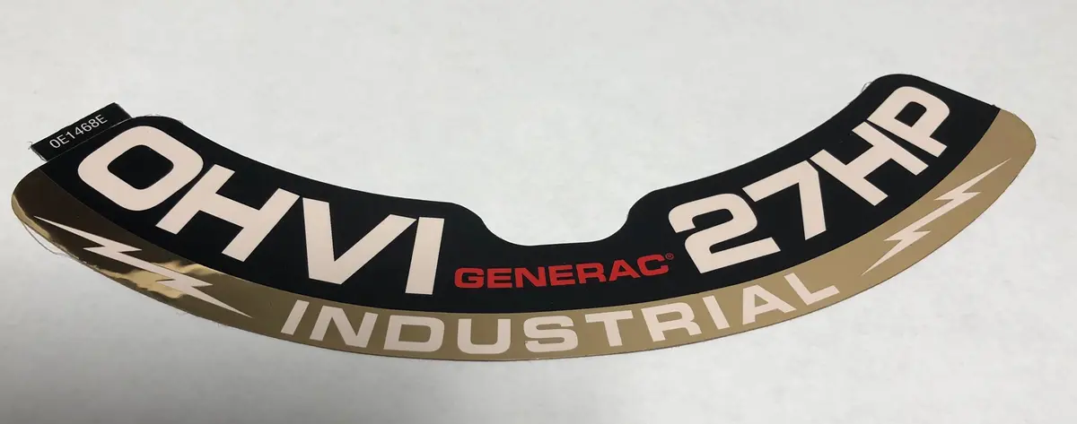800123 Decal Generac 30Hp Dixie Chopper Wh3 Sfi 1